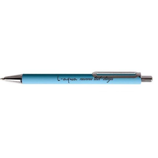 Picture of CRESCO L-AQWA NANNU LIGHT BLUE BALLPOINT PEN